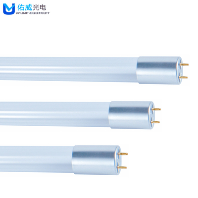 40 واط 55 واط مصباح تطهير UVC T8 الضغط المنخفض الزئبق G13 مصباح G48T8L