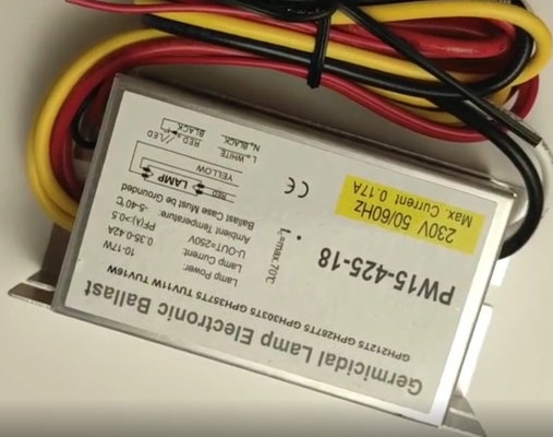 24V DC الإلكترونية UVC مصباح الصابورة المعقم 18 واط 4 دبوس ل T5