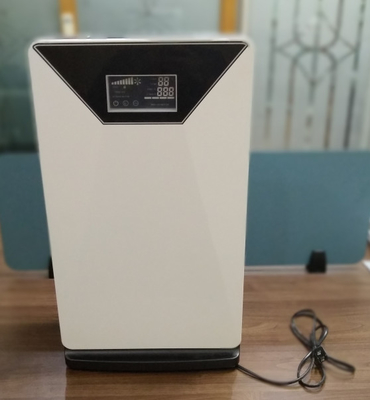 uvc 120 واط سلكي أبيض معطر هواء hepa منظف آلة تنقية الهواء
