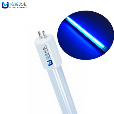 8 واط ضعف الجانب UVC التطهير مصباح مستقيم 254nm الأشعة فوق البنفسجية معقم ضوء