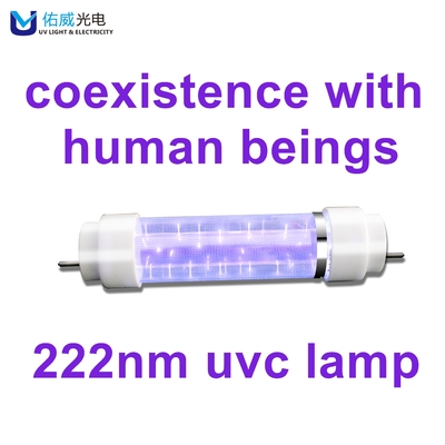 50w UVC Far Ultraviolet Light Tube Factory 222nm UV تطهير مصباح