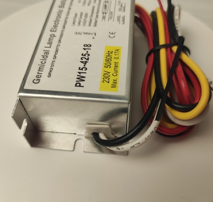 15w الحديد فوق البنفسجية مصباح الصابورة الإلكترونية 220 فولت - 240 فولت لتطهير الأشعة فوق البنفسجية