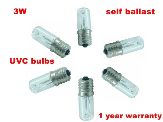 جهاز تنقية المياه UVC Light Bulb 254nm 900uw مبيد للجراثيم فوق بنفسجي