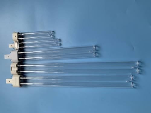 5W UVC أنابيب الضوء H شكل 254nm مصباح مبيد للجراثيم UV الكوارتز أنبوب مصباح uvc
