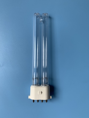 2G7 7W أنبوب خالي من الأوزون UVC أنبوب خفيف H شكل UV مبيد للجراثيم مصباح 254nm