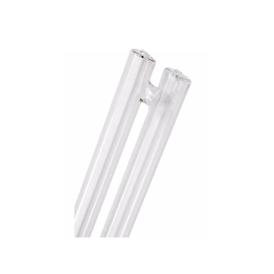 5W UVC أنابيب الضوء H شكل 254nm مصباح مبيد للجراثيم UV الكوارتز أنبوب مصباح uvc