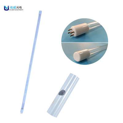 مصباح معالجة النفايات Amalgam UV مصباح G13 يزيل الرائحة UVC ضوء 50 واط - 320 واط